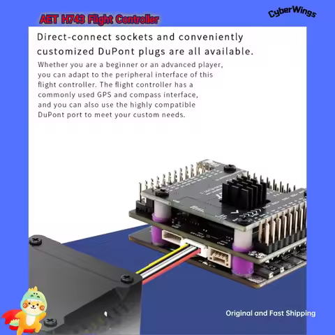 AET H743 Flight Controller H743-Basic FC Support ArduPilot INAV PX4 RC FPV Fixed Wing DIY Parts