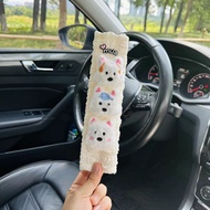 West Highland Puppy Car Safety Belt Shoulder Pad Cover Anti-Wear Clothes Car Interior Safety Belt Sh