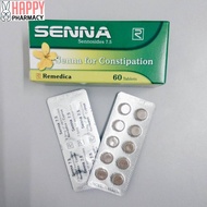 Remedica Senna 7.5mg 60 tablets [EXP:10/27] FOR CONSTIPATION SEMBELIT (SENOKOT) SENNA TAB SENNA TABLET