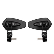 FENRIR กระจกปลายแฮนด์มอเตอร์ไซค์ สำหรับ R nineT/R12nineT/R18/R12/S1000R/S1000RR(2008-2018)/F900R/R12