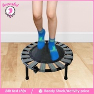 [Lovoski] Mini Trampoline Quiet Jumping Bed Round Trampoline Folding Trampoline for Yard