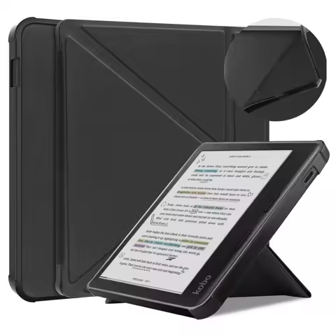 For Kobo Libra Color 2 E-book TPU Soft Rubber Y-shaped Full Cover Case