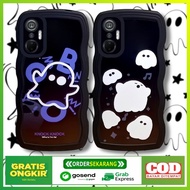 Case Infinix Hot 20S 30 Note 10 Pro NFC 30 Softcase Cartoon Ghost