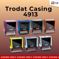Trodat Stamp Case 4913 Orange | Self Ink Stamp Casing | Rubber Stamp Case