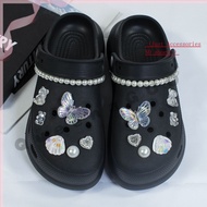 Cute Colorful Butterfly Buckle、crocs charm（NO SHOES)/jibbitz crocs/crocs jibbitz accessories/crocs j