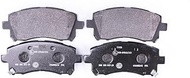 HELLA 8DB 355 017-291 Brake Pads with Acoustic Wear Warning T3125 for Mitsubishi/Subaru/Toyota