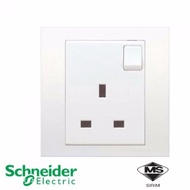 Schneider Vivace (13A Multi Switch Socket/13A Switch Socket) White