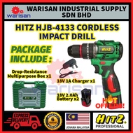 HOT PROMO HITZ HJB-4133 10mm Cordless 2 Speed Impact Drill