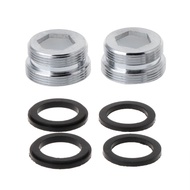 PCF* 2 Pcs Kitchen Sink Faucet Adapter M22 Inner M24 Outer Thread Aerator Adapter