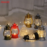New Peculiar Antique Small Oil Lamp Portable Home Decoration Night Light Party Festival Battery Powered Indoor Lighting Lantern