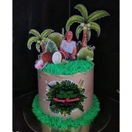 Cake Topper ( Coconut / Plantita / Mother )