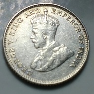Koin Perak Straits Settlement 10 Cent tahun 1927