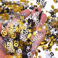 [Phenovo] Birthday Confetti Decorations for 50 Birthday Party Anniversary Crafting