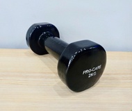 Tạ Tay Dumbbells Cao Su Lõi Sắt Pro-Care Đài Loan - Trọng Lượng Tạ từ 1KG đến 5KG (1 Cái)