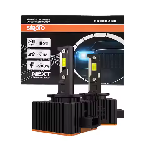 1 Set SUKIOTO GENUINE D1S Led Headlight Super Bright 110W D2S D4S D3S LED Canbus Auto Bulbs 1:1 Xeno