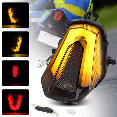 Taillight Rear Tail Light Brake Light LED Turn Signals lamp For Suzuki gsxr1000 GSX-R 1000 2017 2018