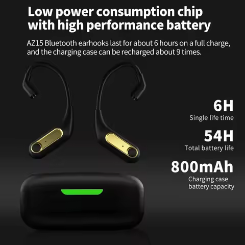 KZ AZ15 & ZS10 PRO X Wireless in Ear HiFi Ear-Hook IEMs Music Bass Headset Wireless Bluetooth-compat