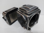 蒙皮老化需自行更換 哈蘇 HASSELBLAD 503CXi 503 CXi + A12片匣 + 腰平觀景窗 古董相機 老相機