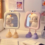 Mirror Portable Student Dormitory Household High-value Big Foot Mirror Storage E9I0