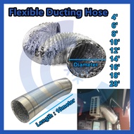 14inch - 20inch Aluminum Ducting Hose Flexible Duct Kitchen vent Cooker Hood Aircond insulated condu