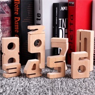 KAYU Wooden number blocks - wooden number blocks - children's educational toys