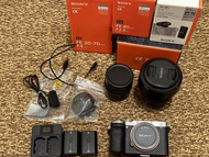 Sony A7C II  FE 20-70mm F4 + FE 40mm F2.5 G 有單過保 鏡頭連無線咪