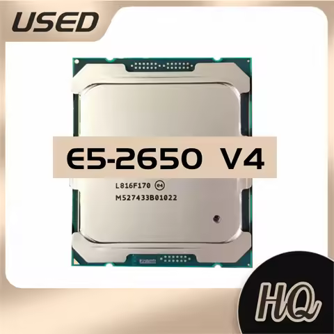 Xeon E5 2650 V4 LGA 2011-3 2.4Ghz E5-2640 V4 10-core and 24threads 90W E5-2650V4
