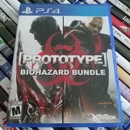 PS4 GAME PROTOTYPE BIOHAZARD BUNDLE (2 GAMES) [USED]