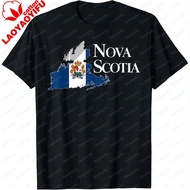 "Halifax Nova Scotia Canadian Travel Vacation I Love Canada" Graphic Print T-Shirt Men's Cotton