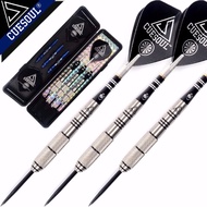 CUESOUL 90% Tungsten 22g/24g/26g Steel Tip Tungsten Darts with Slim Case
