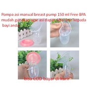 Manual breast pump 150 ml BPA Free easy to use so that breast milk can be given to your baby