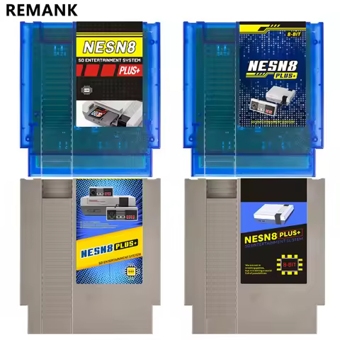REMANK N8 Nes Cartridge 3000-IN-1 NESN8 N8 Plus Nes For Video Game Console Accesories 8-Bit NES N8 C