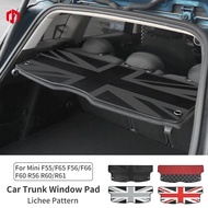 Car Trunk Window Pad For MINI Cooper R56 F56 F55 F60 F65 F66 R60 Countryman Auto Styling Interior De