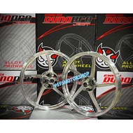 DYNOPRO D2 FG525 FG 525 FORGED CNC SPORT RIM 1.6/1.6 Y15ZR Y16ZR Y15 Y16 SPORTRIM ENKEI DYNO PRO AJI