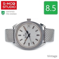 Bulova Accutron 36 mm Vintage Milano Mesh Sweeping Seconds Tuning Fork Vintage CPO