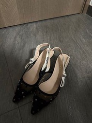 (100% real) Dior J’dior Slingback Pump高跟鞋37.5