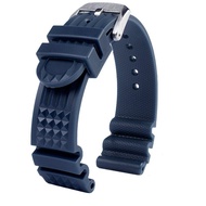 สายนาฬิกาซิลิโคนสำหรับนาฬิกา Seiko สำหรับพลเมือง20มม. 22มม. ผู้ชายกีฬาดำน้ำกันน้ำยางสายรัดข้อมือสร้อยข้อมือ Accessories