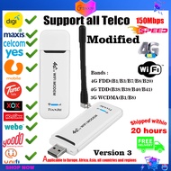 4G USB LTE Wireless 100Mbps FDD WCDMA EVDO Dongle Modem LTE 100Mbps Unlocked Universal Portable USB 