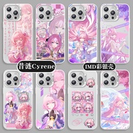 Cyrene Cyrene Apple 17pro Phone Case iphone16 Suitable for 15promax Star Railway 14 Two-Dimensional 