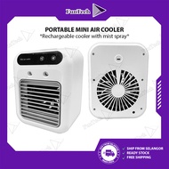 FunTech Portable Humidifier Mini Air Cooler Fan AIr Conditioner Household Hydrocooling Mist Water Sp