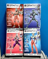 Keeppley Qman Ultraman Lighten The Dream Tiga , Orb, Zero  /  超人迪加， 超人Orb, 超人Zero  / 殘盒半價出售 （非Bandai, LEGO)
