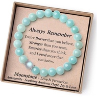 EasterGiftsforTeenGirls/Women-AnxietyRelief/Love/Protection-HandmadeCrystalBraceletswithInspirationa