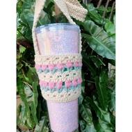 Tulip cup sleeve crochet cup sleeve Tulip cup holder