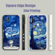 Casing For Xiaomi POCO X3 X3 NFC PRO POCO M3Pro 5G M3 11 Lite 5G Snoopy Under Van Gogh's Starry Sky 