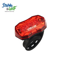 Steve &amp; Leif Red LED Bike Rear Lights with Silicon Strap