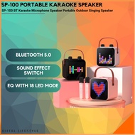 Portable TV Connetion Wireless Karaoke System Microphone Professional Dual Bluetooth Mic Stereo