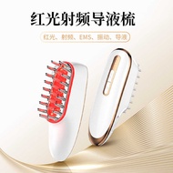 Hair Growth Device High-End Hair Comb Radio Frequency Micro-Current Scalp Massage Comb Hair Care Red