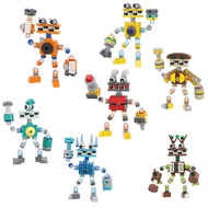 296pcs/Set My Singing Monsters Chorus Wubbox Robot Building Blocks Set Cute Song Monsters Figures Br