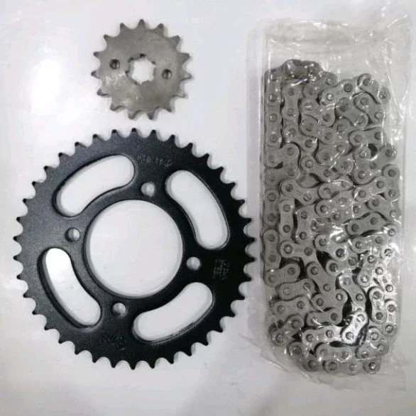 (1 SET) SMASH 110 SHOGUN 125 RR 14T 33T 34T 35T 36T 37T 38T SPROCKET RANTAI 428 SPROCKET CHAIN SMASH
