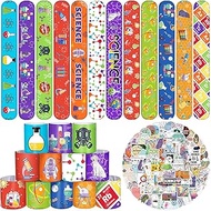 86PCS Science Party Favors Include 36PCS Science Slap Bracelets 50PCS Science Stickers Scientist The
